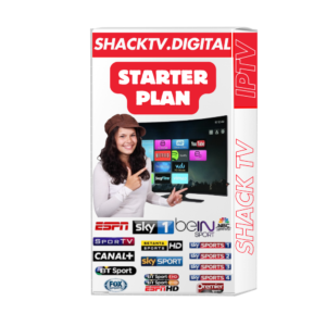 Shack TV Starter Plan - 1 Month Subscription